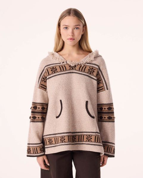 Poncho Ubudo marron - Image principale