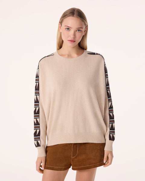 Pull Amelie Masai beige organic - Image principale