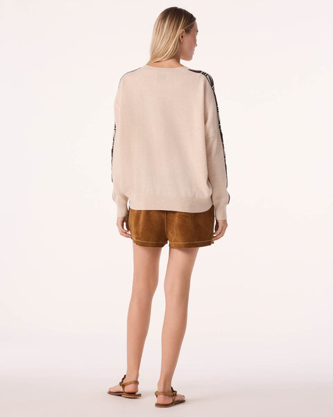 Pull Amelie Masai beige organic - Image principale