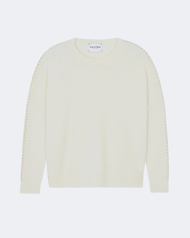 Pull Amelina blanc - Image principale