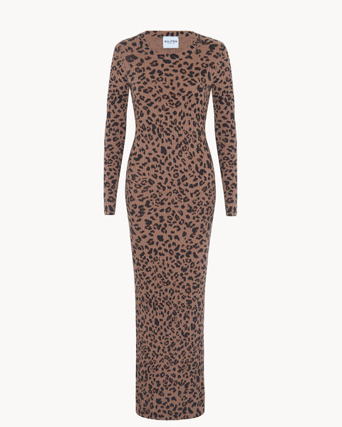 Robe Bibi Leo marron camelo - Image principale