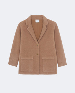 Veste bree droit beige - Kujten packshot