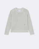 Pull en cachemire gris pour femme - Kujten packshot