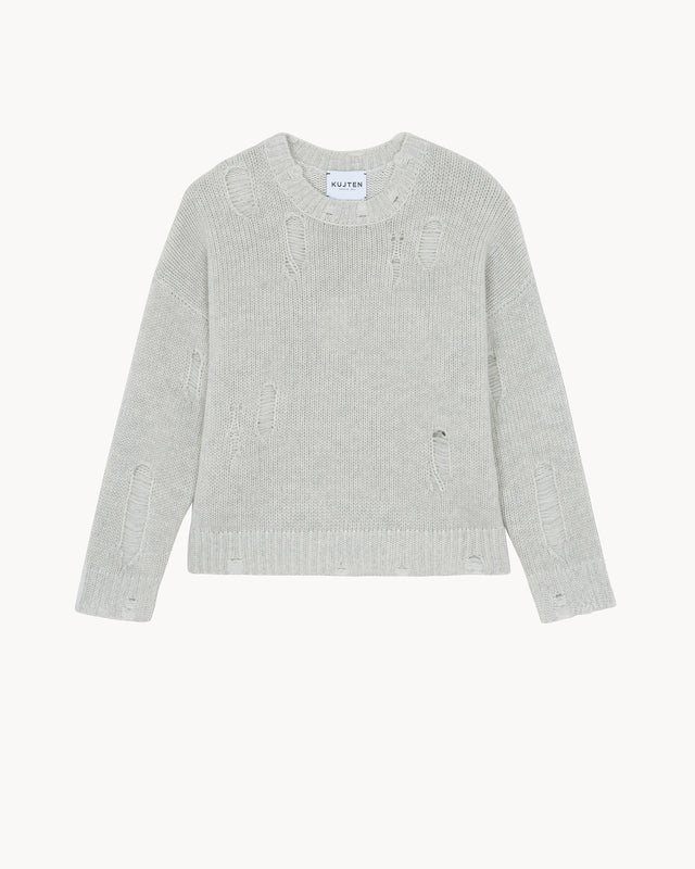 Pull Brooke gris bouleau - Image principale
