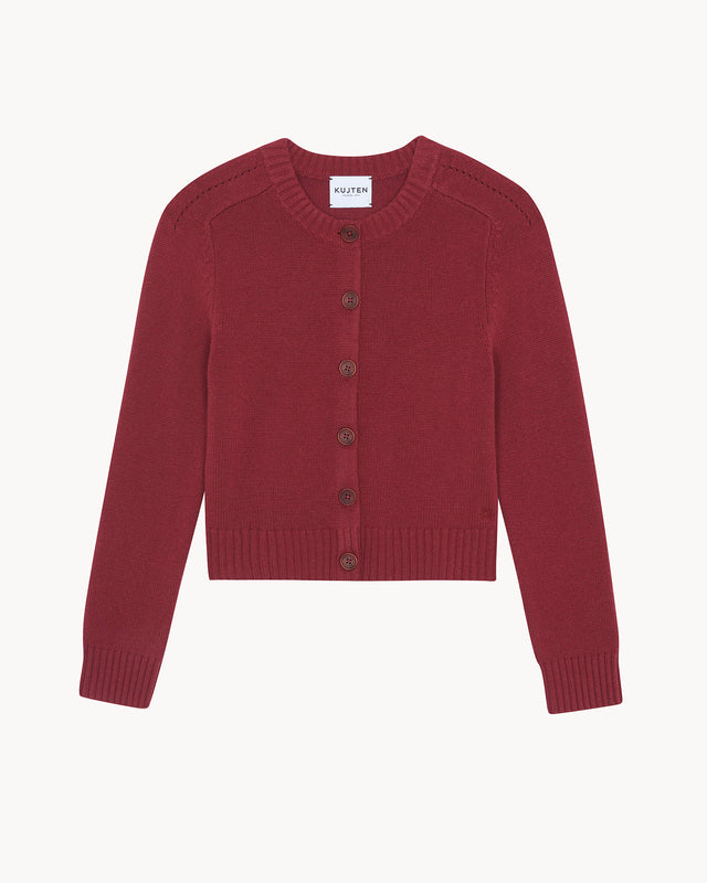 Gilet Caroline Cardigan sierra - Image principale