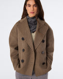 Manteau Chacha kaki chiné