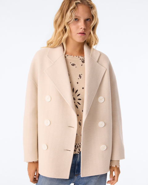 Manteau Chacha blanc - Image 2