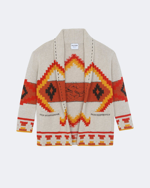 Gilet Cody Ancestral orange brûlé - Image 2