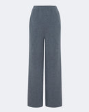Pantalon en cachemire gris pour femme - Kujten packshot