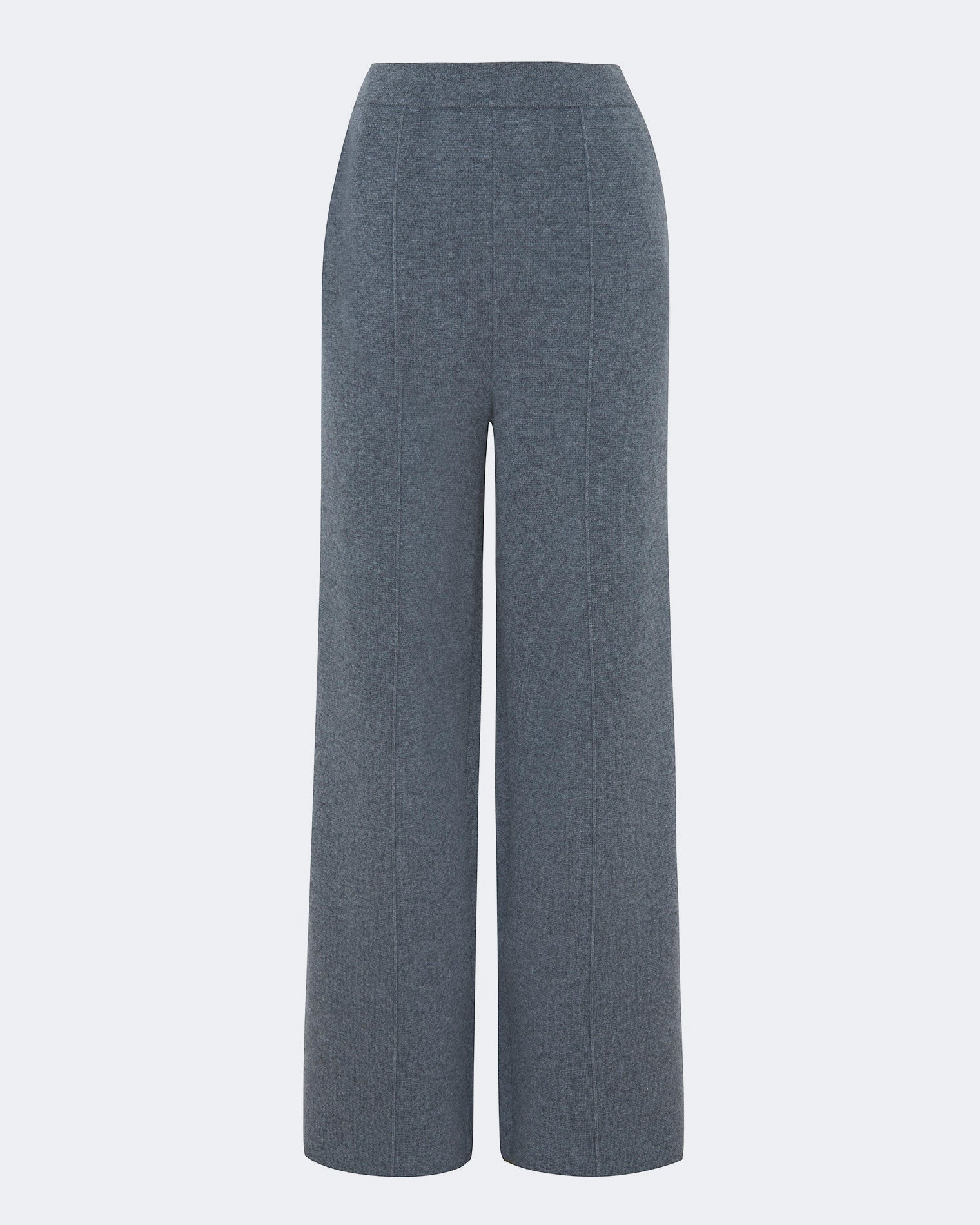 Pantalon en cachemire gris pour femme - Kujten packshot