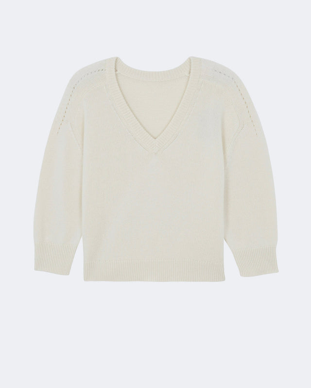 Pull Divee blanc - Image principale