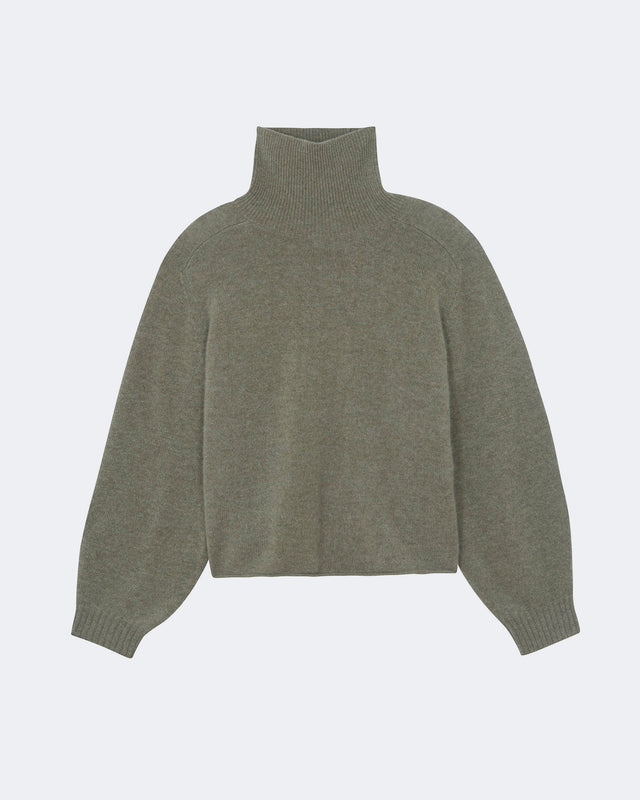 Sweater Fabienne marl khaki - Image principale