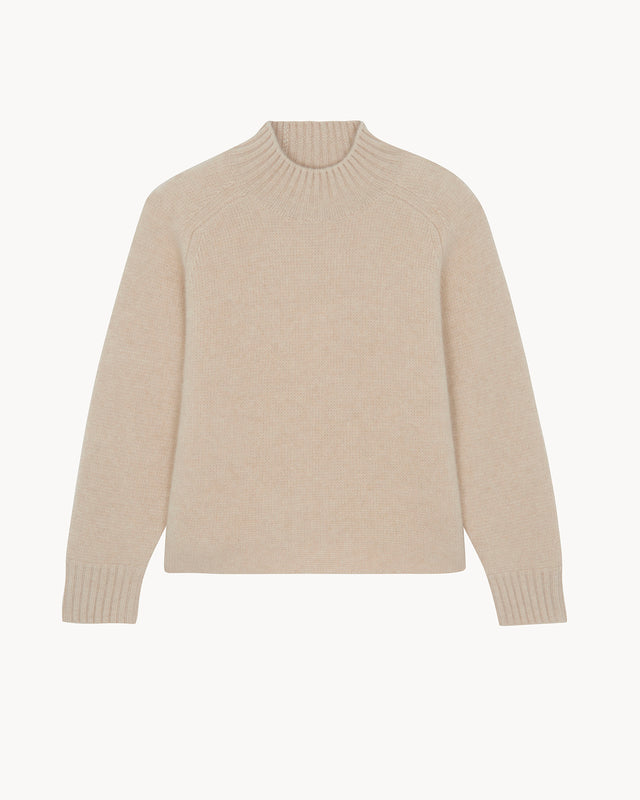 Sweater Halifax organic beige - Image principale