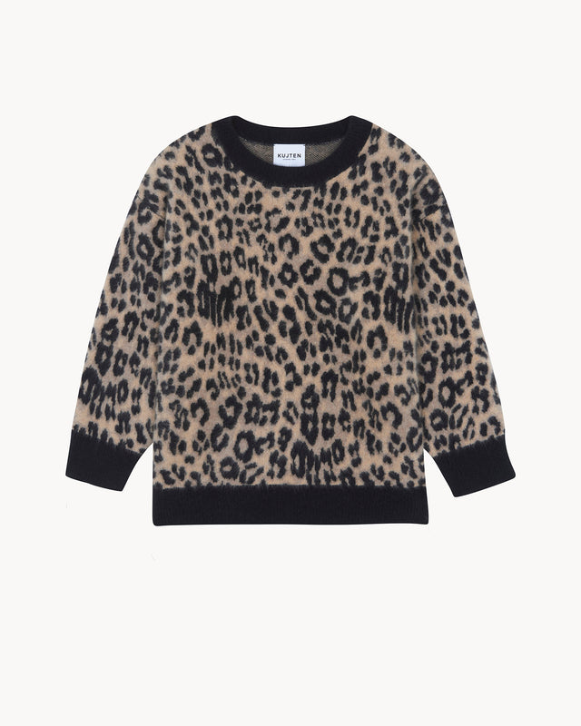 Pull Idelisa Fluffy leopard camel - Image principale