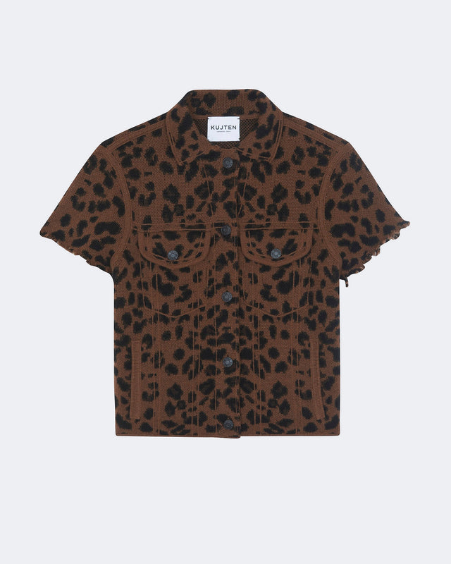 Jacket Jessinda Leo brown - Image principale