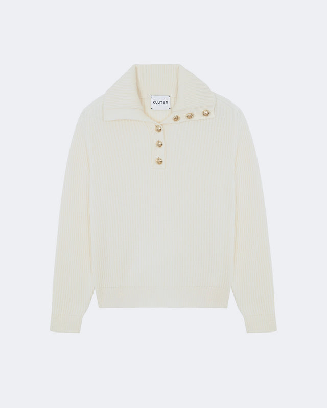 Pull Latoya blanc - Image principale