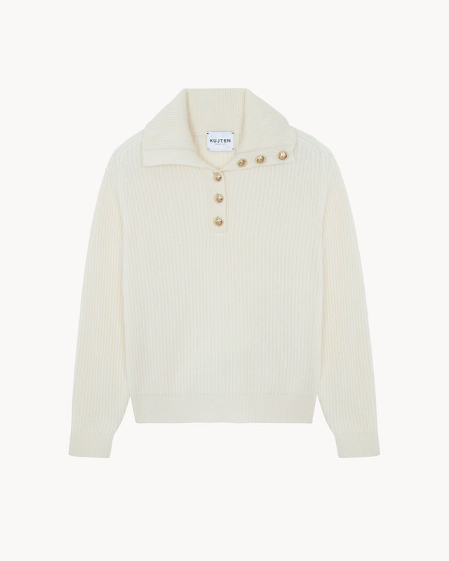 Sweater Latoya white - Image principale