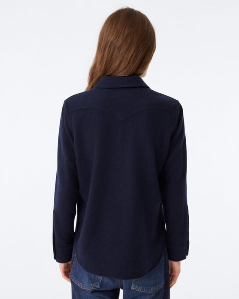 Shirt Lumber Plain dark navy blue - Image 3