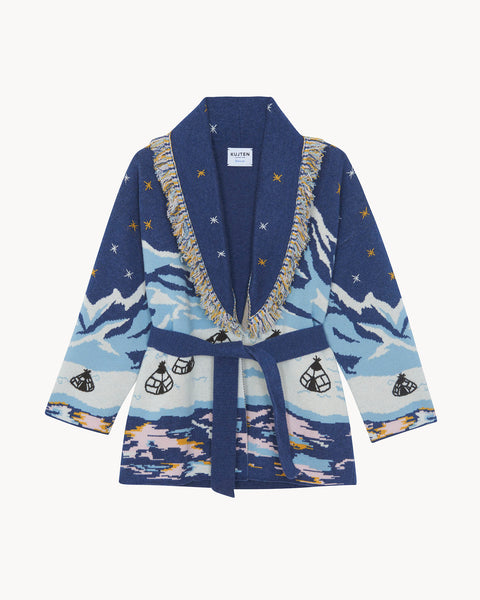 Gilet Mikinuit denim brut - Image principale