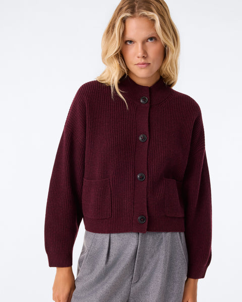 Gilet Milan bordeaux - Image 2