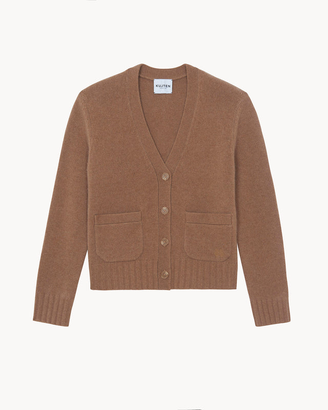 Gilet Milena camelo - Image principale