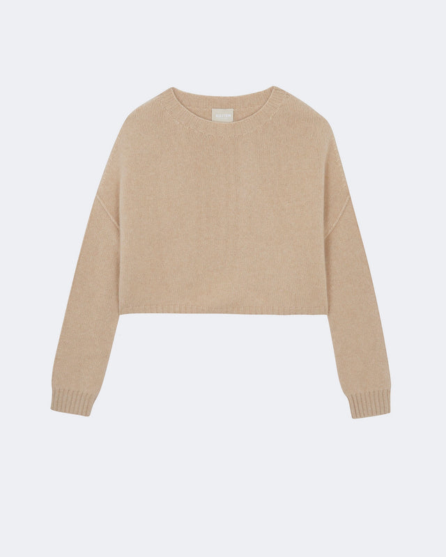 Sweater Nova organic beige - Image principale