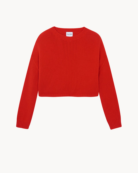 Sweater Nova red orange - Image principale
