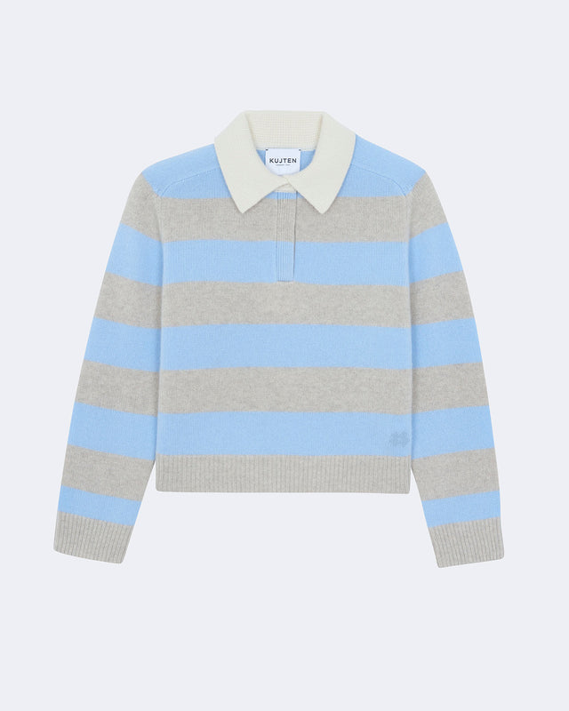 Polo Royce Stripe Celestial - Image principale