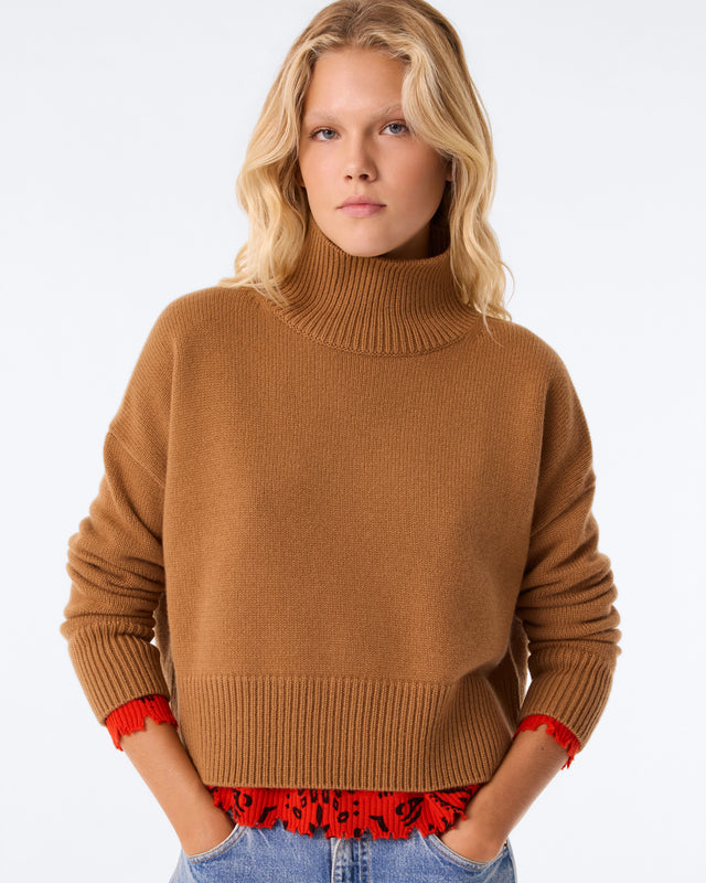 Sweater Ulla Crop macchiato - Image principale