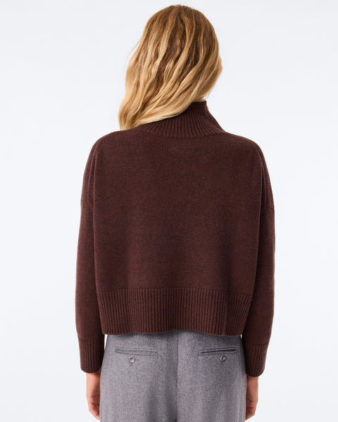 Sweater Ulla Crop espresso - Image 3
