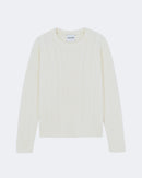 Pull en cachemire beige pour femme - Kujten packshot