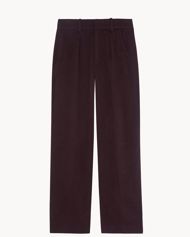 Pantalon Want bordeaux - Image principale