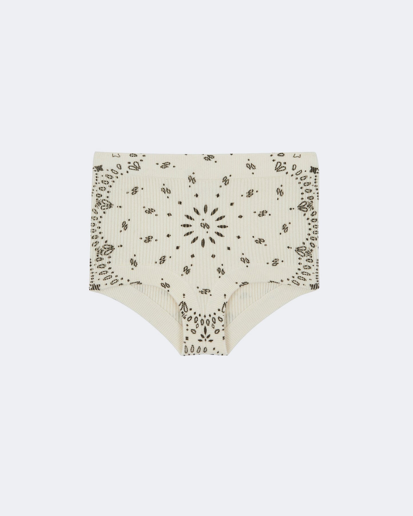 Pantalon en cachemire blanc pour femme - Kujten packshot