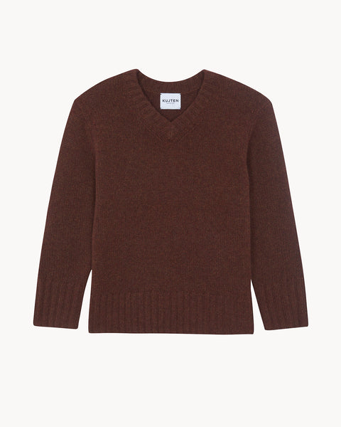 Pull Latte marron pecan - Image principale