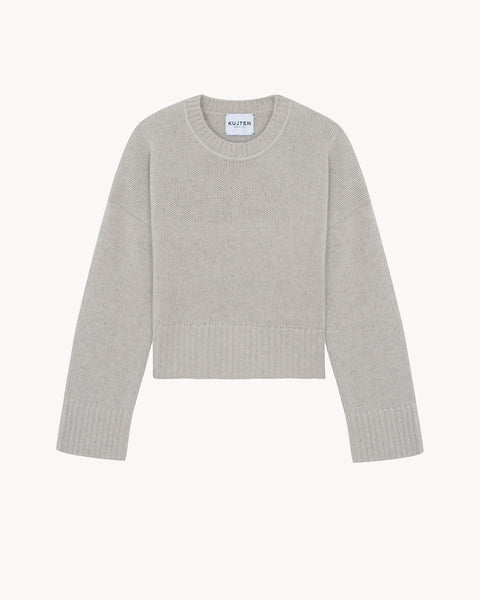Sweater Pauly oats white - Image principale