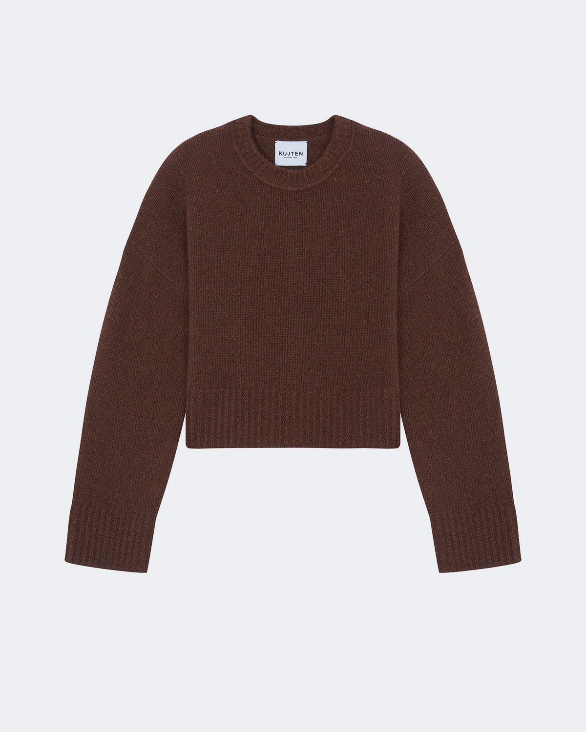 Pull pauly cachemire marron - Kujten packshot