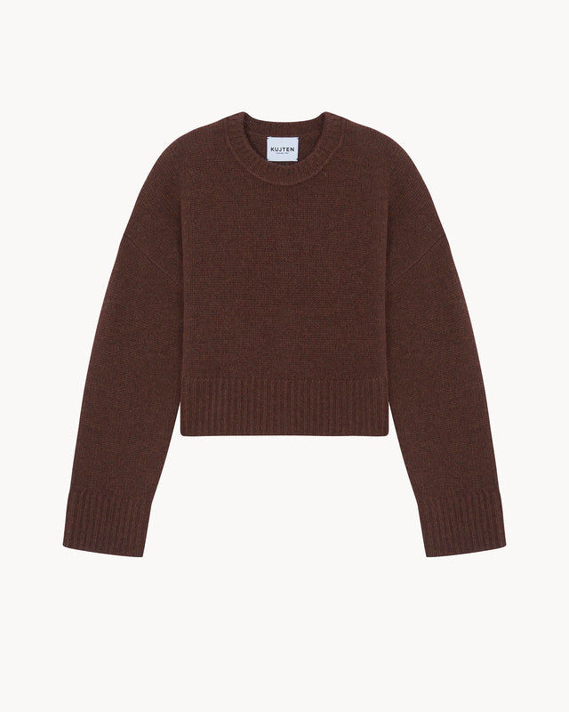 Sweater Pauly Pecan Brown - Image principale