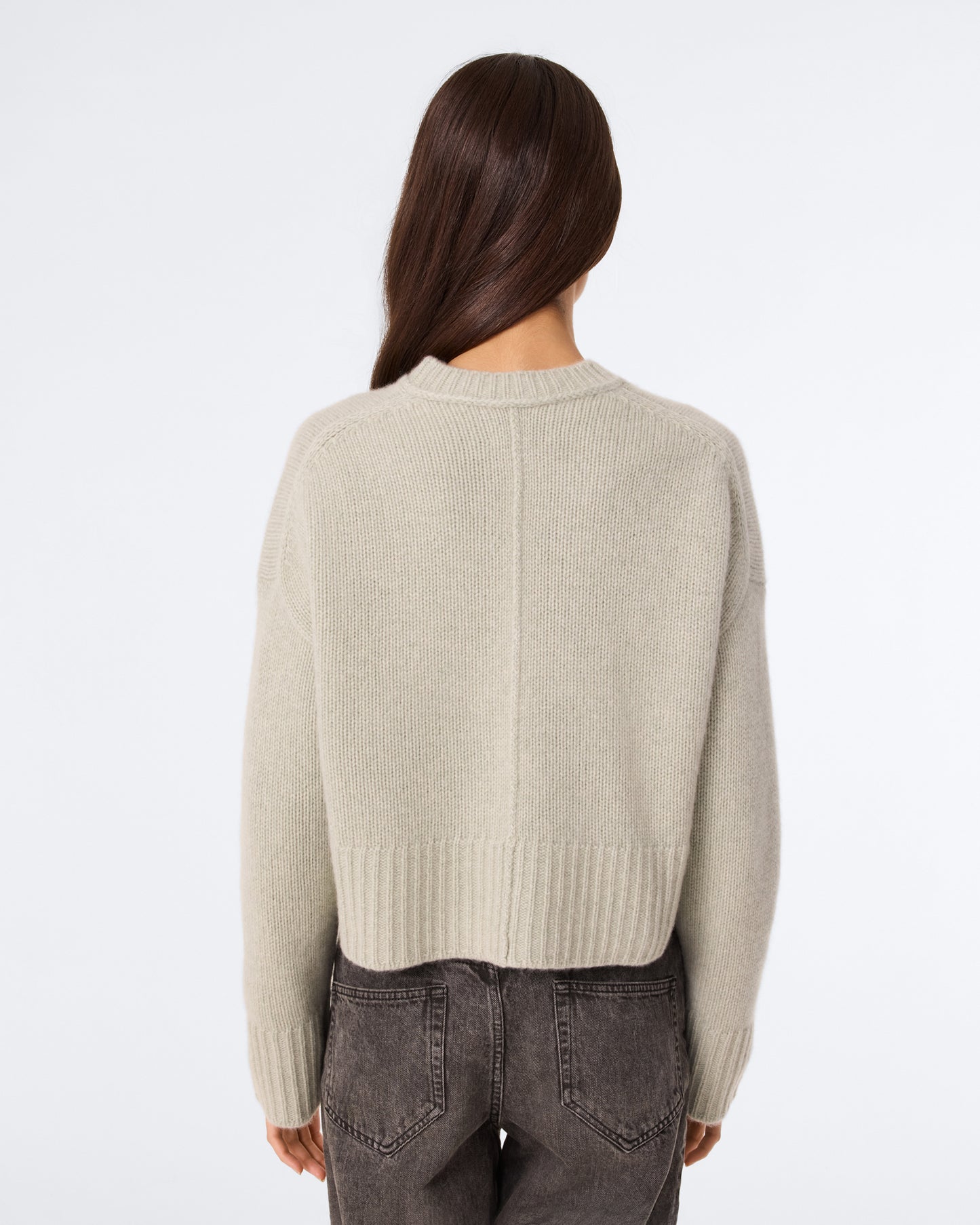 Pull Pauly vert avoine