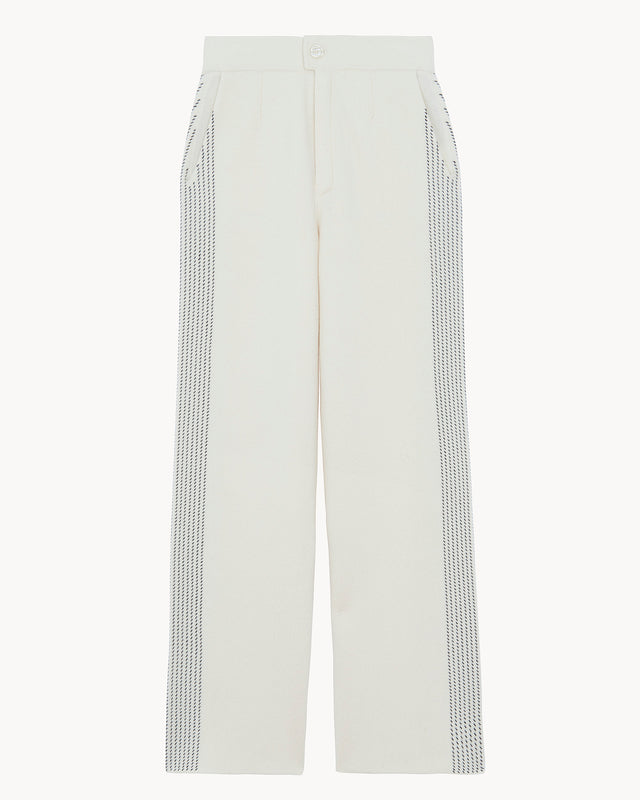 Trousers Toma White - Image principale