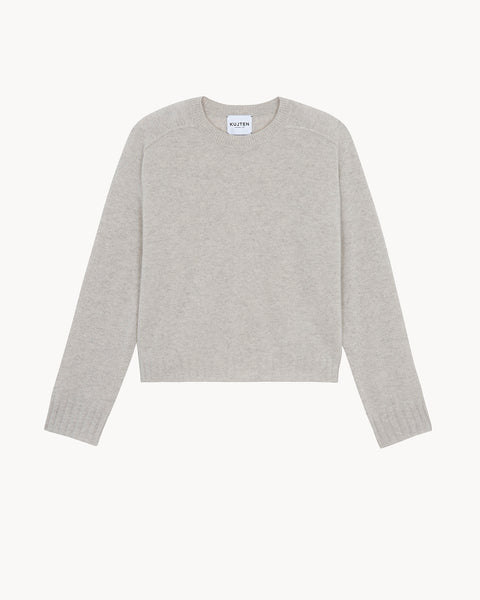 Sweater Emilia oats white - Image principale