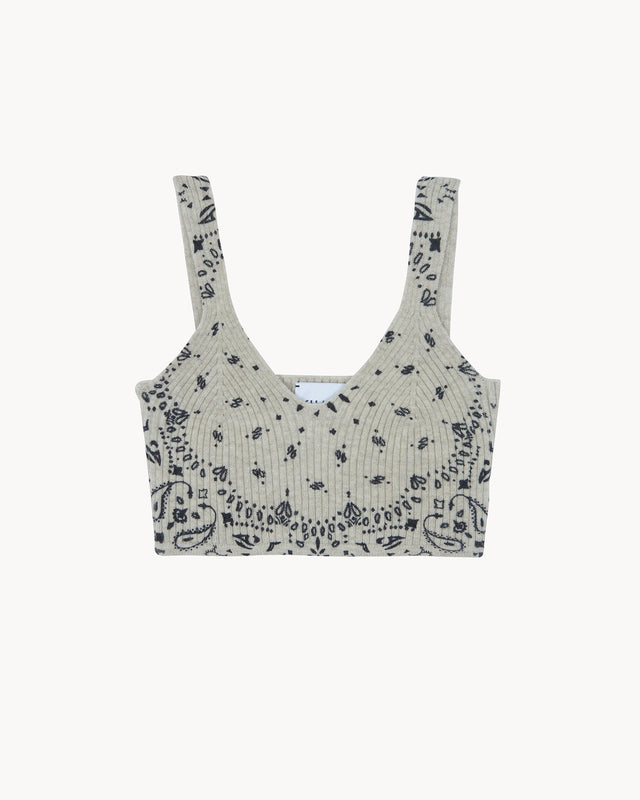Bralette Guapa Bandana oatmeal - Image principale