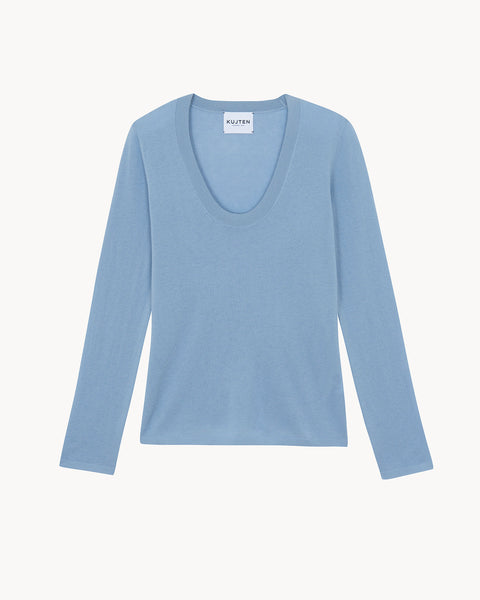 Sweater Alejandra butterfly blue - Image principale