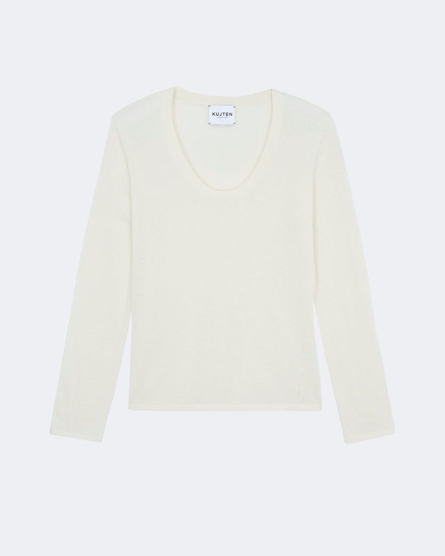 Pull Alejandra blanc - Image principale