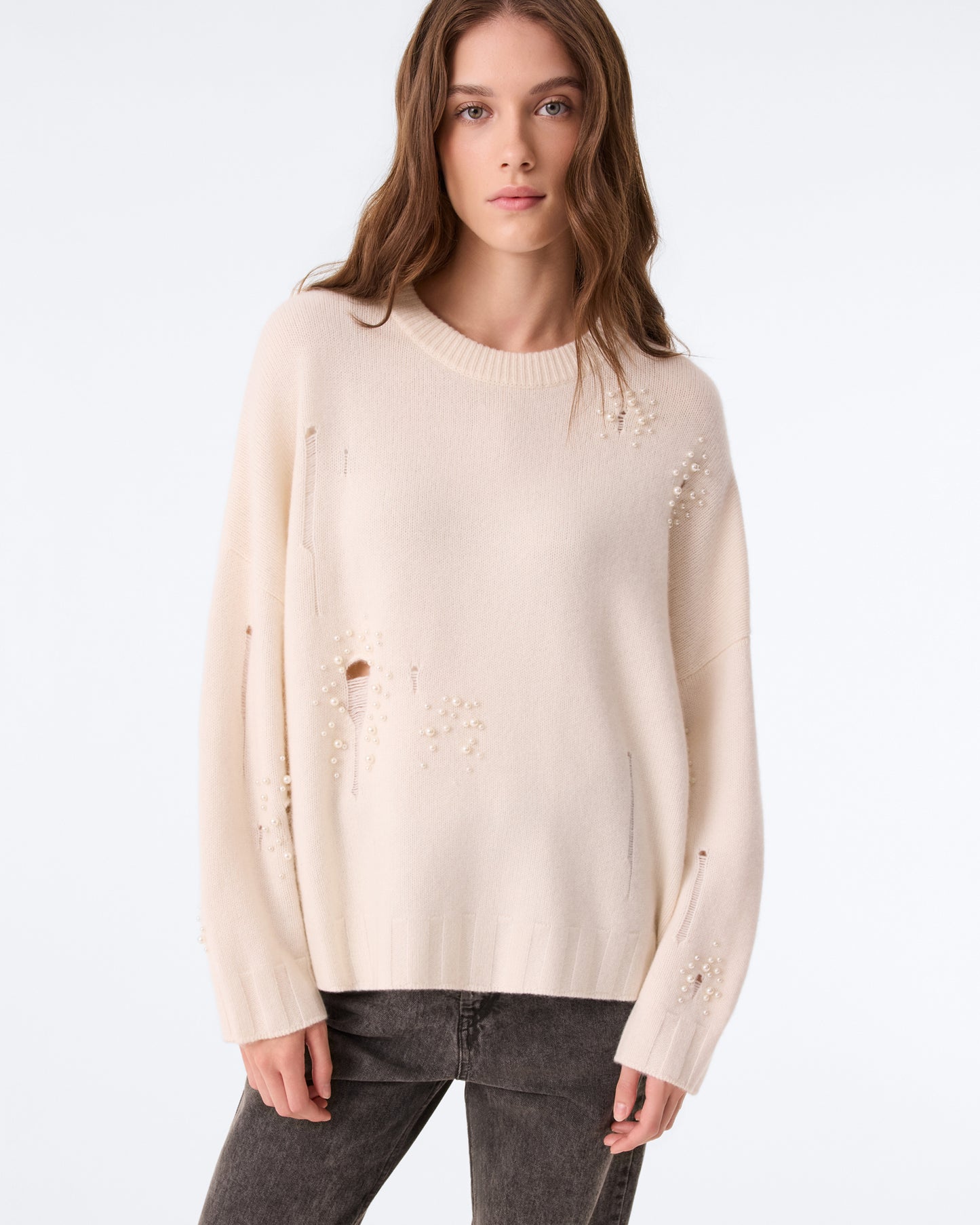 Pull Serafina blanc