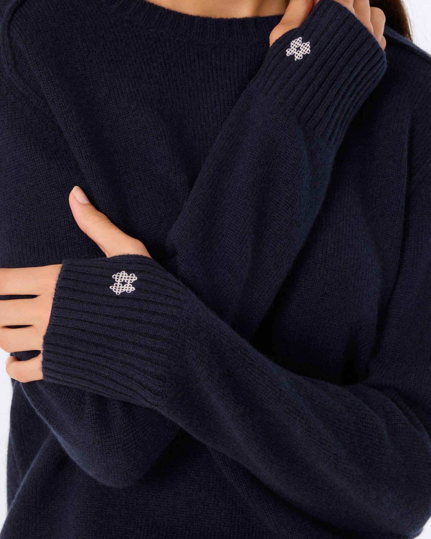 Pull Aragon bleu marine foncé