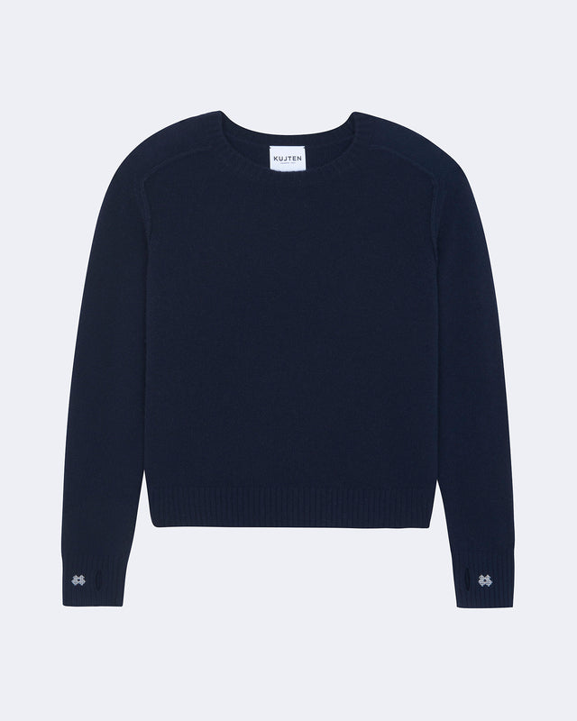 Pull Aragon bleu marine foncé - Image principale