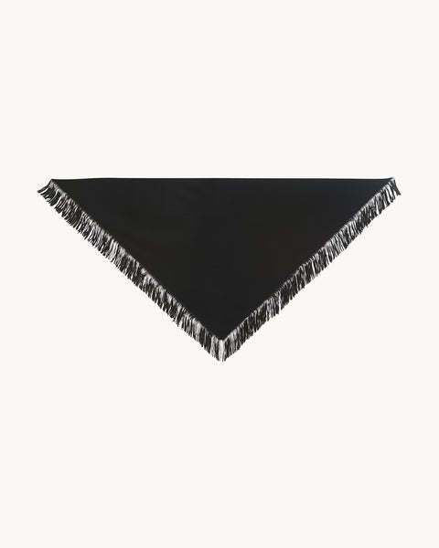 Cape Sohare Cuir Frange noir - Image principale