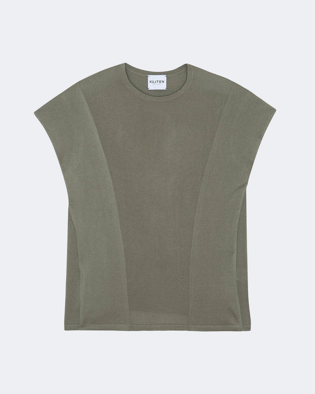 T-Shirt Ambrosia khaki chinÃ© - Image principale