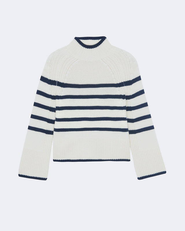 Pull Madge Marin blanc - Image principale