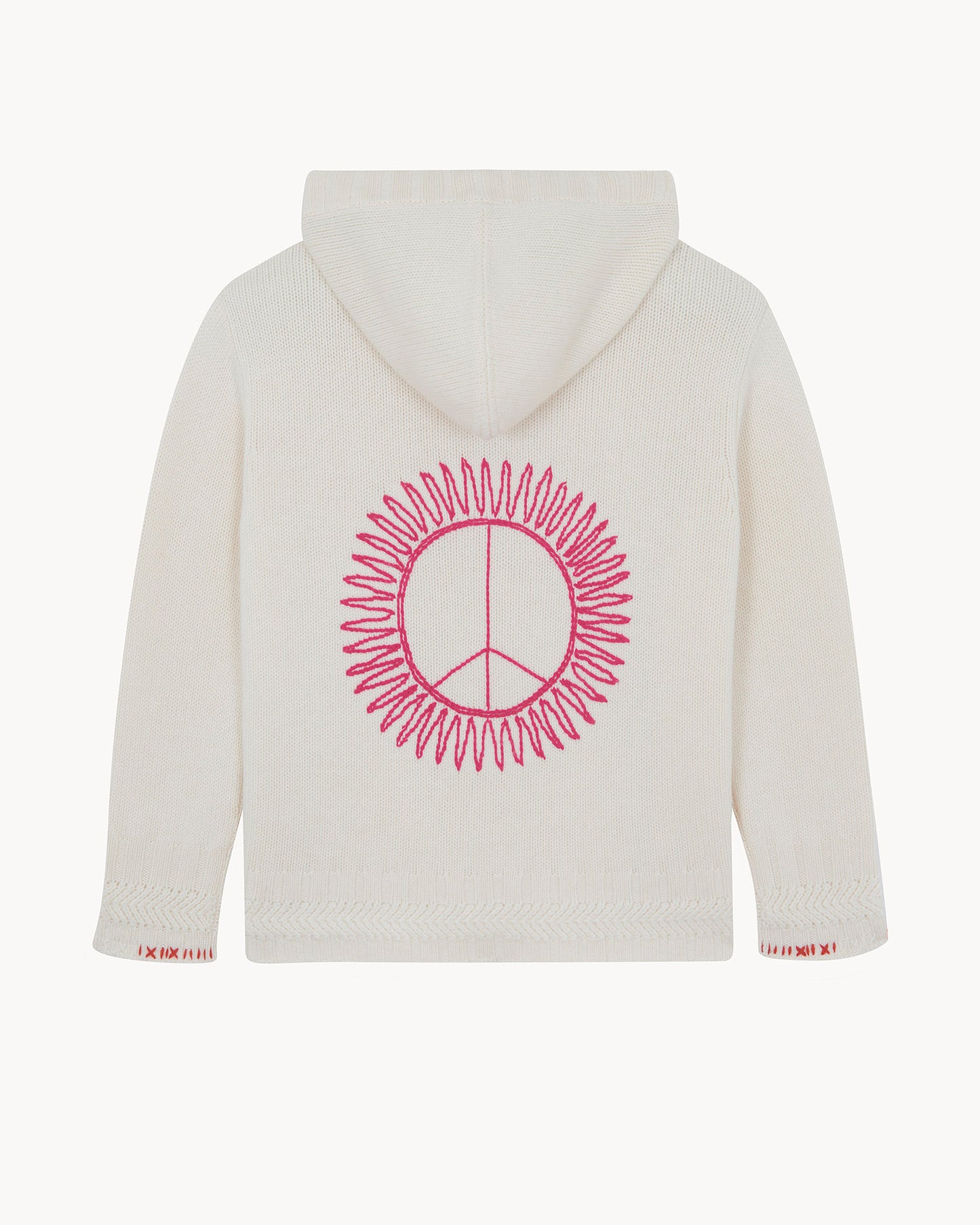 Pull Hoodie Solmar blanc